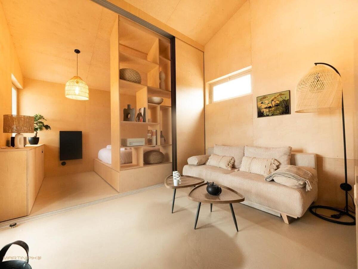 ペロルLe Mazet De L'Or - Climatisation Et Vue Sur L'Etangアパートメント エクステリア 写真
