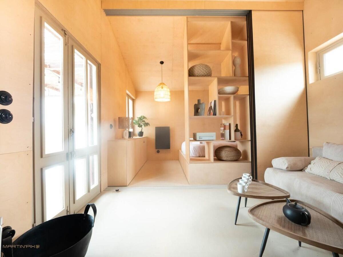 ペロルLe Mazet De L'Or - Climatisation Et Vue Sur L'Etangアパートメント エクステリア 写真
