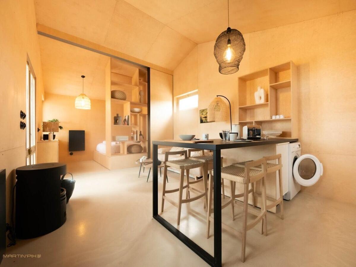 ペロルLe Mazet De L'Or - Climatisation Et Vue Sur L'Etangアパートメント エクステリア 写真