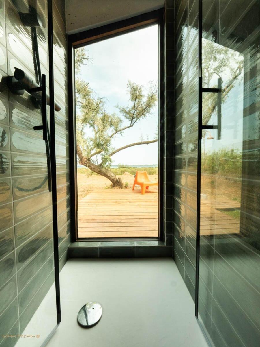 ペロルLe Mazet De L'Or - Climatisation Et Vue Sur L'Etangアパートメント エクステリア 写真
